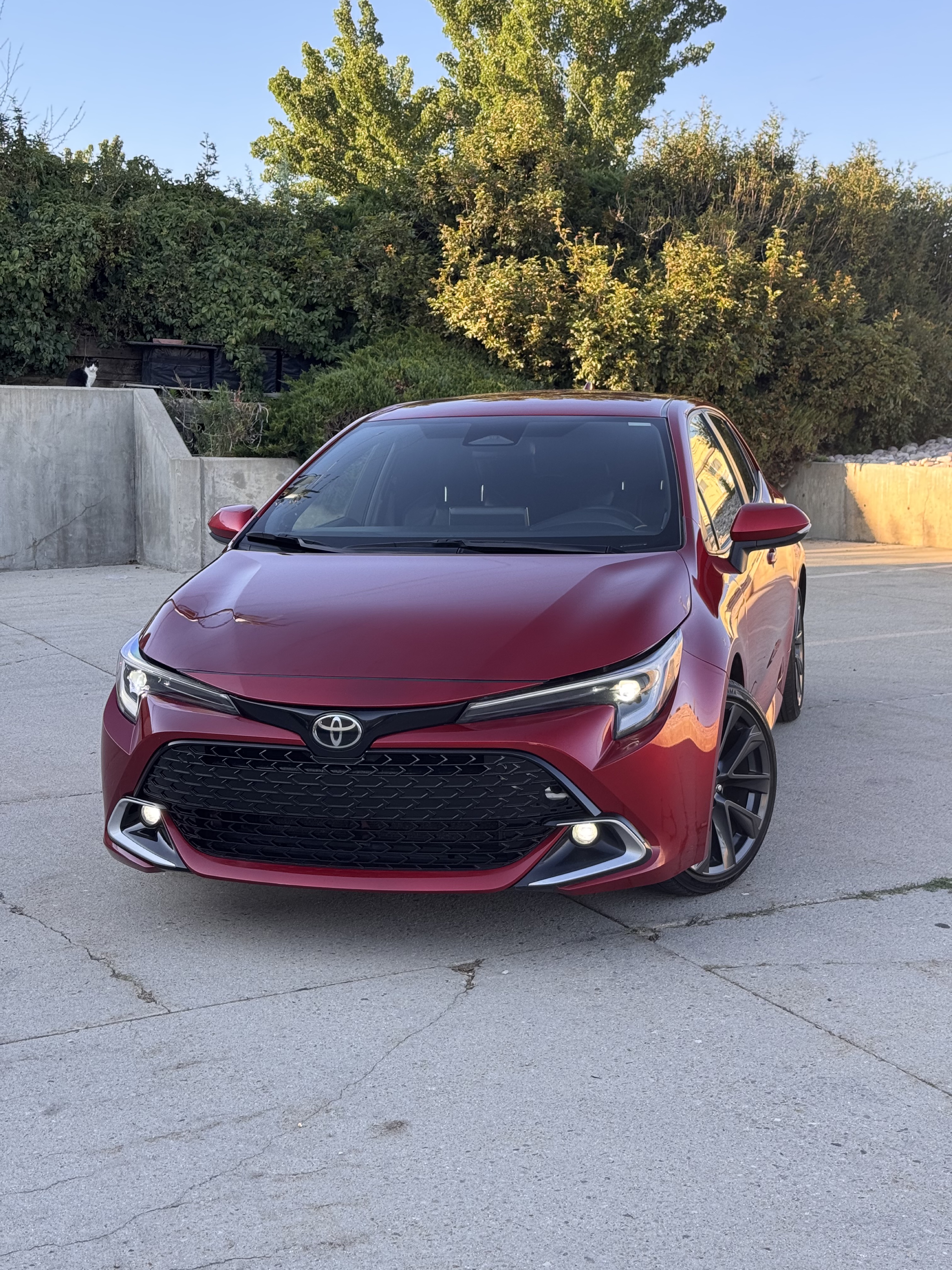 Red 2023 Toyota Corolla XSE